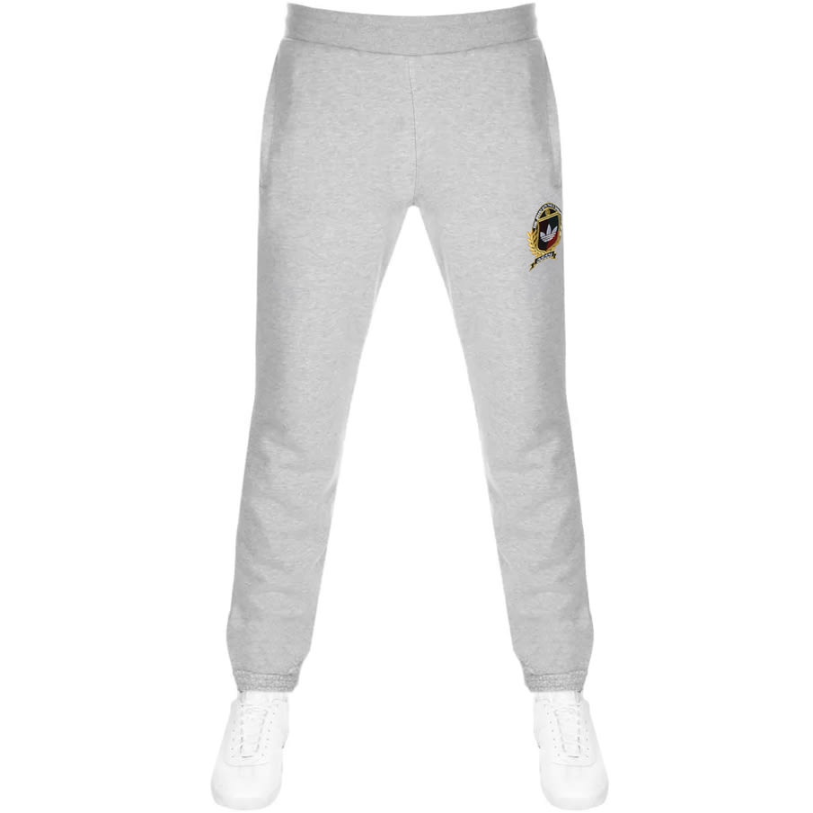 Alternative Image for Productadidas Originals Collegiate Crest Joggers Grey1